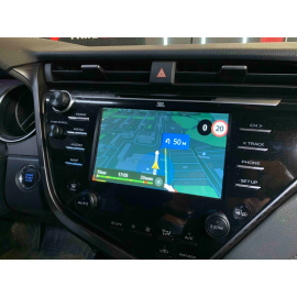 Яндекс навигация Toyota Camry V70 (2018-2021)
